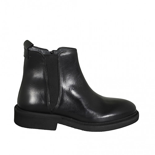 Men's ankle boot with elastic band...