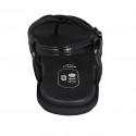 Sandalo infradito da donna in vernice nera con cinturino zeppa 1 - Misure disponibili: 32, 42