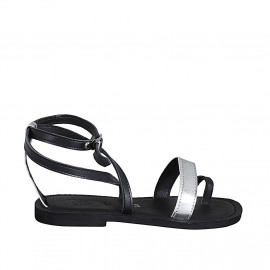 Woman's thong sandal with...
