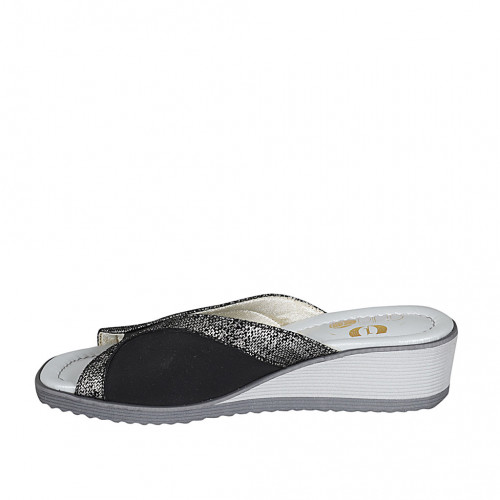 Sabot scarpe argento hotsell