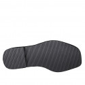 Mule pour femmes en daim cognac talon 2 - Pointures disponibles:  42, 44