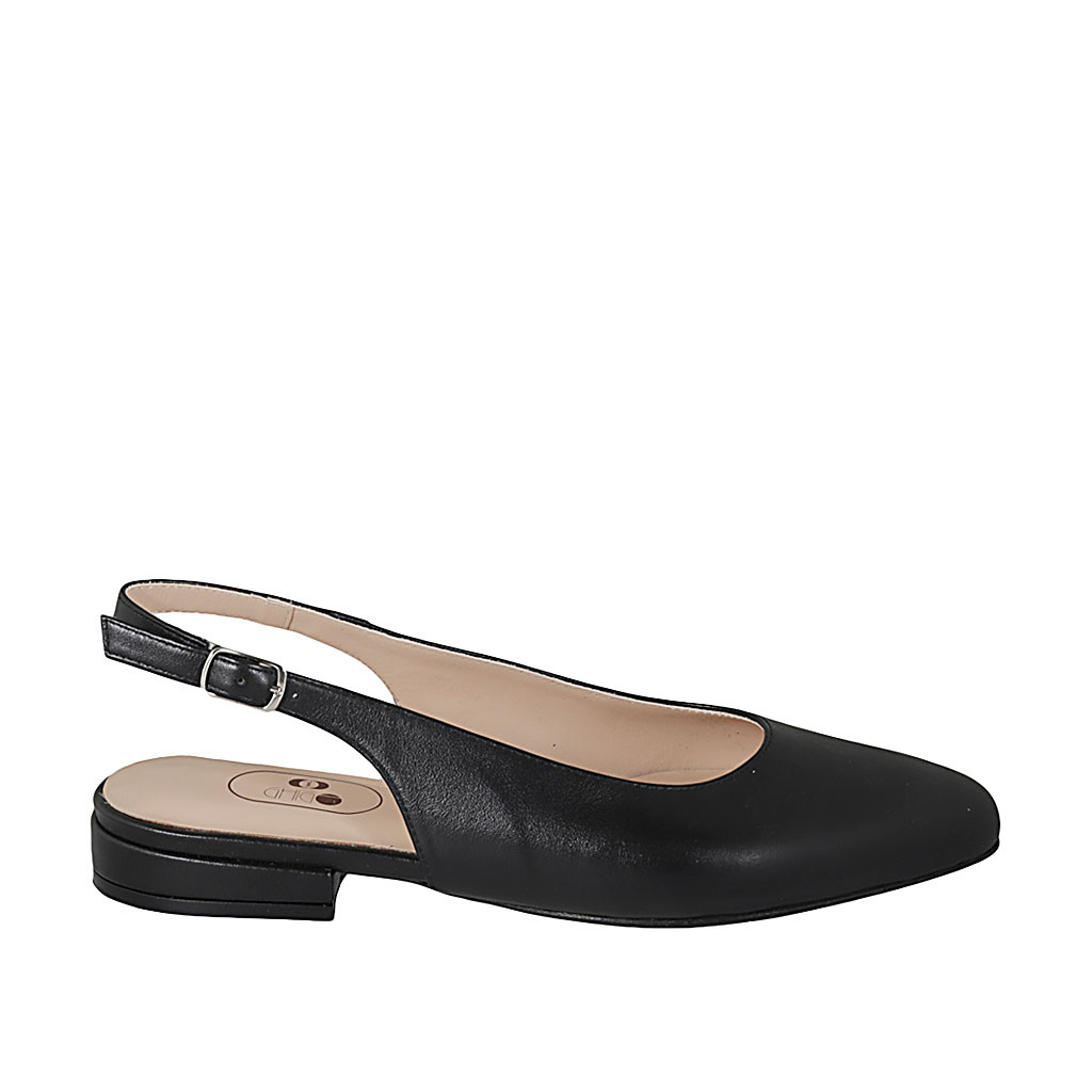 Chaussures Noires Femme Bally Pointure 5.5 - Talons Bas, Occasion Portée