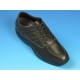 Zapato con cordones para hombres en piel negra - Tallas disponibles:  36