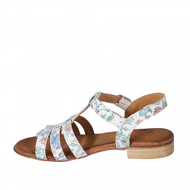 Woman's strap sandal in... 2