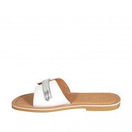 Woman's mules in white... 2