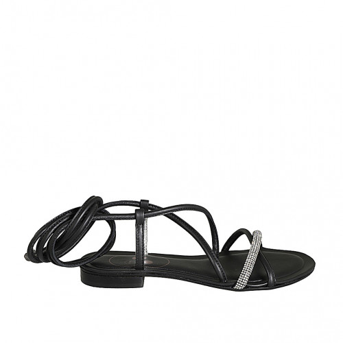Woman's gladiator sandal with...