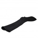 Woman's pointy boot in black elastic fabric 6 - Available sizes:  33, 34, 35, 42