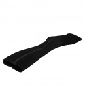 Bottes à bout pointu pour femmes en daim noir talon 7 - Pointures disponibles:  32, 42