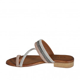 Woman's thong mules in... 2
