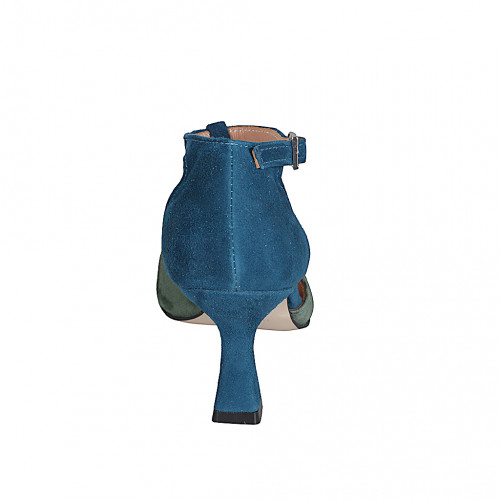 Scarpa aperta a punta da donna con cinturino Charleston in