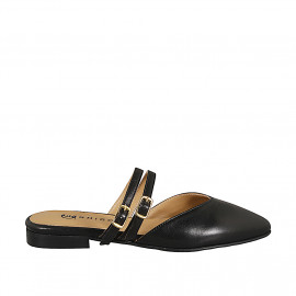 Woman's mule with closed...