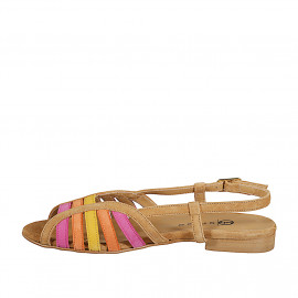 Woman's strappy sandal in... 2