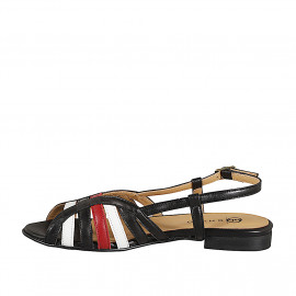 Woman's strappy sandal in... 2