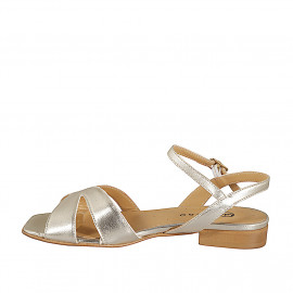 Woman's strap sandal in... 2