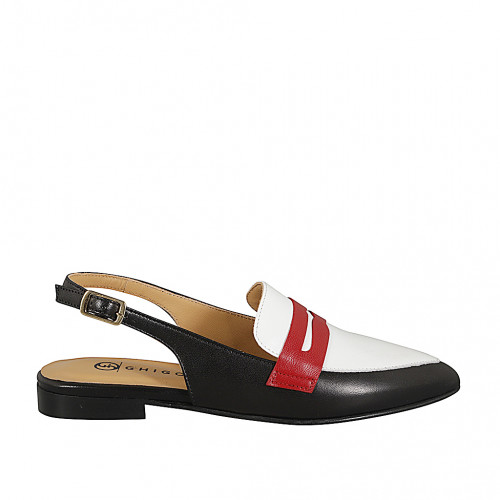 Woman's pointy slingback flat in...