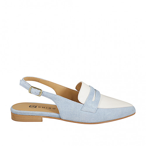 Woman's pointy slingback flat in...