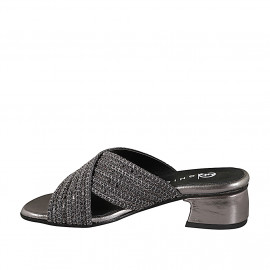 Mules para mujer con bandas... 2