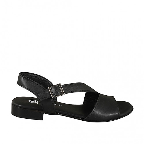 Sandalo da donna con fascia diagonale...