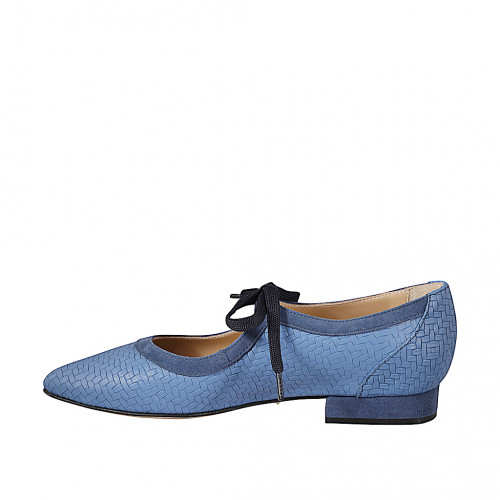 Spitze Damenballerina mit...