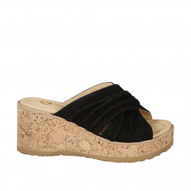 Woman's open mules with...