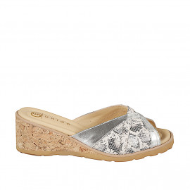 Woman's open mules with an...