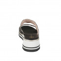 Pelle|NERA|borchie.2fasce|Z. 5 - Available sizes:  32, 33, 34, 42, 43, 44, 45, 46