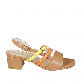 Woman's sandal with double...