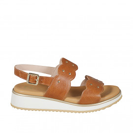 Pelle|CUOIO|borchie.2fasce|Z. 3 - Available sizes:  32, 33, 34, 42, 43, 44, 45, 46