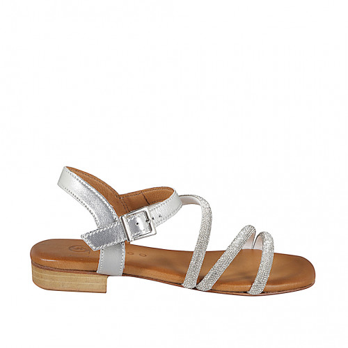 Sandalias para mujer con cinturón al...