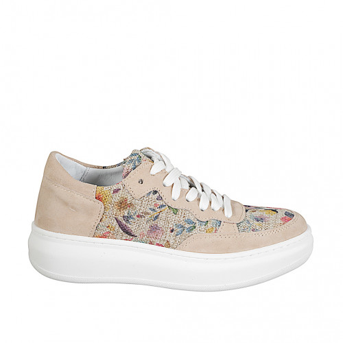 Scarpa stringata da donna con...