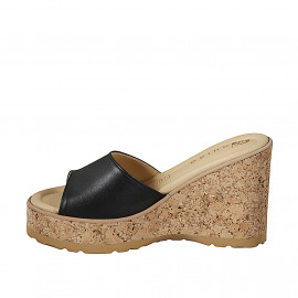 Women's open mules with... 2