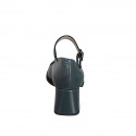 Escarpin Mary Jane pour femmes à bout rond en cuir vert talon large 5 - Pointures disponibles:  32, 33, 34, 42, 43, 44, 45, 46