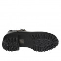 Décolleté Mary Jane da donna in vernice nera tacco 5 - Misure disponibili: 32, 33, 34, 42, 43, 44, 45, 46