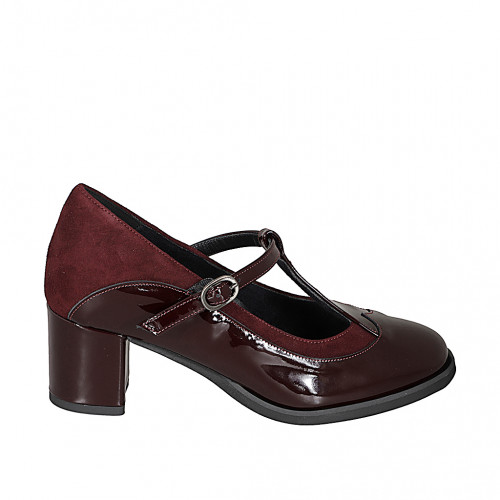 Zapatos de salón para mujer en gamuza...