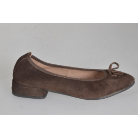 Woman's pointy ballet flats...