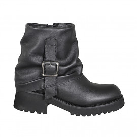 Woman's biker ankle boots...