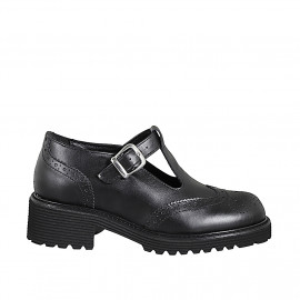 Damen-Mary-Jane-Pumps aus...