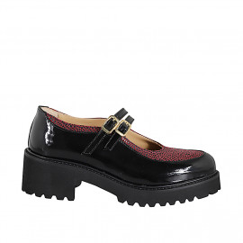 Damen-Mary-Jane-Pumps mit...