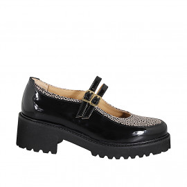 Damen-Mary-Jane-Pumps mit...
