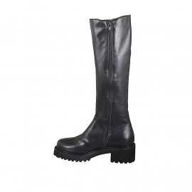 Damen-Stiefel aus schwarzem... 2