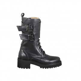 Damen-Dreiviertelstiefel...