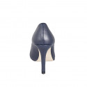 Pelle|BLU|punta.spillo|T. 10 - Tallas disponibles:  31, 32, 33, 34, 35, 42, 43, 44, 45