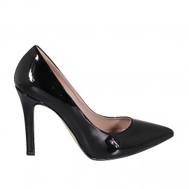Vernice|NERA|punta.spillo|T. 10 - Available sizes:  31, 32, 33, 34, 35, 42, 43, 44, 45