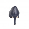 Pelle|BLU|punta.spillo|T. 7 - Available sizes:  31, 32, 33, 34, 35, 42, 43, 44, 45