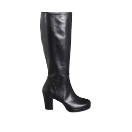 Stivale da donna in pelle...