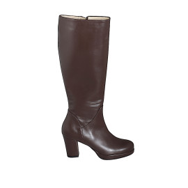 Stivale da donna in pelle...