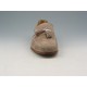 Mocassino da uomo con nappine in camoscio color sabbia - Misure disponibili: 52