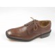 Chaussure derby à lacets pour hommes en cuir marron - Pointures disponibles:  46, 52