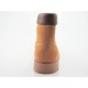 Bottine avec lacets pour hommes en cuir ocre et marron - Pointures disponibles:  47