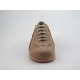 Chaussure à lacets pour hommes en daim beige et cuir brun - Pointures disponibles:  36, 49, 50
